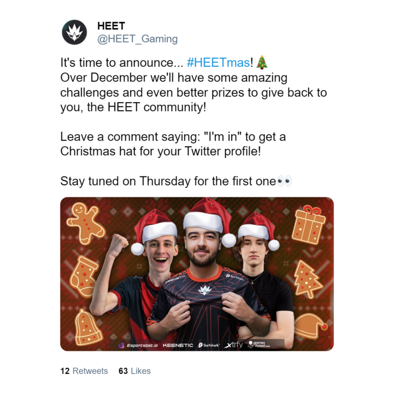 HEET - Christmas Giveaway