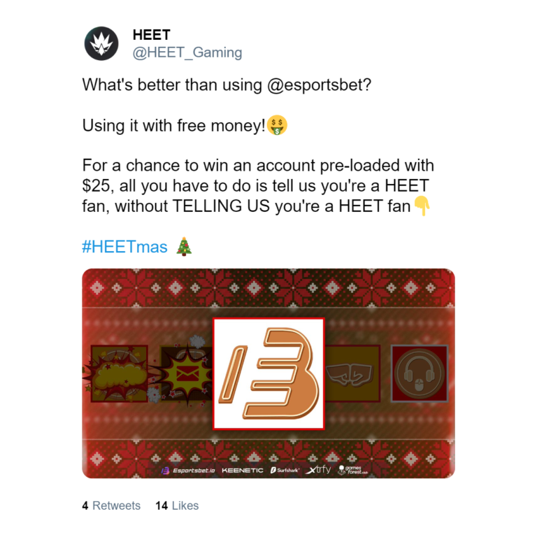 HEET - Christmas Giveaway