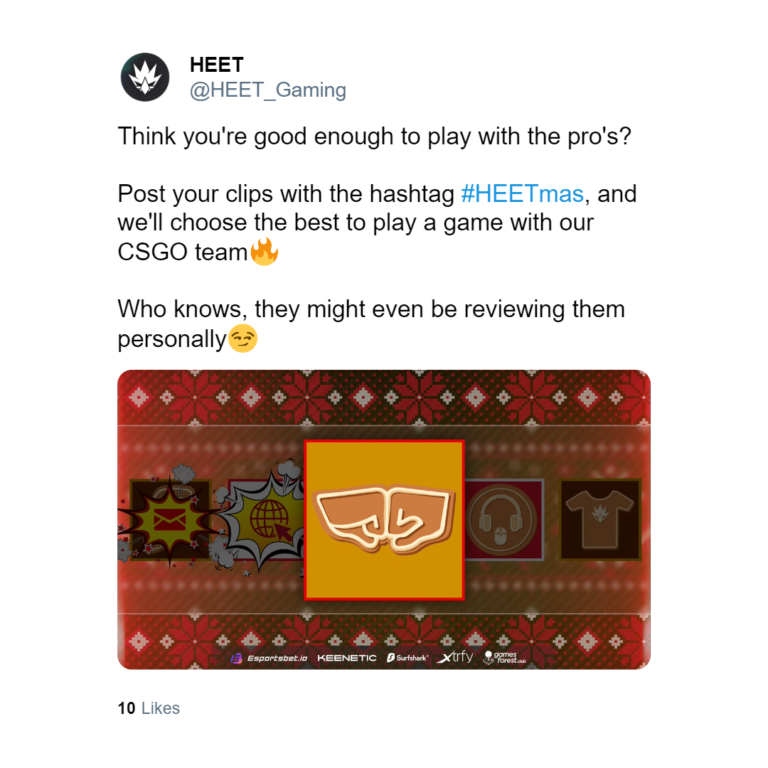 HEET - Christmas Giveaway