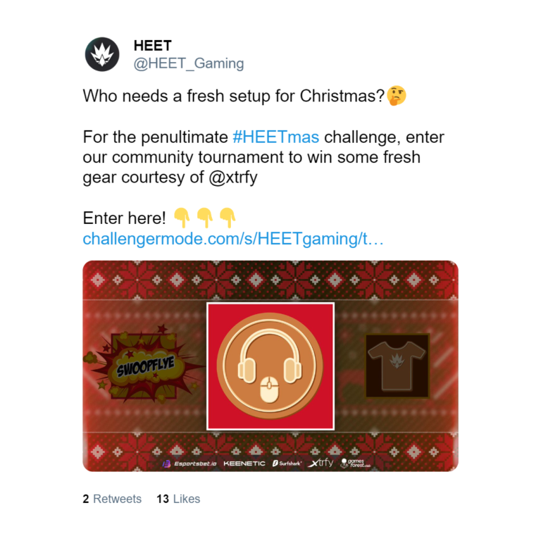 HEET - Christmas Giveaway